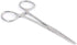 Apical Set of Kelly Forceps Locking Tweezers Clamp, Silver, Straight &Curved, 5-1/2 Inch